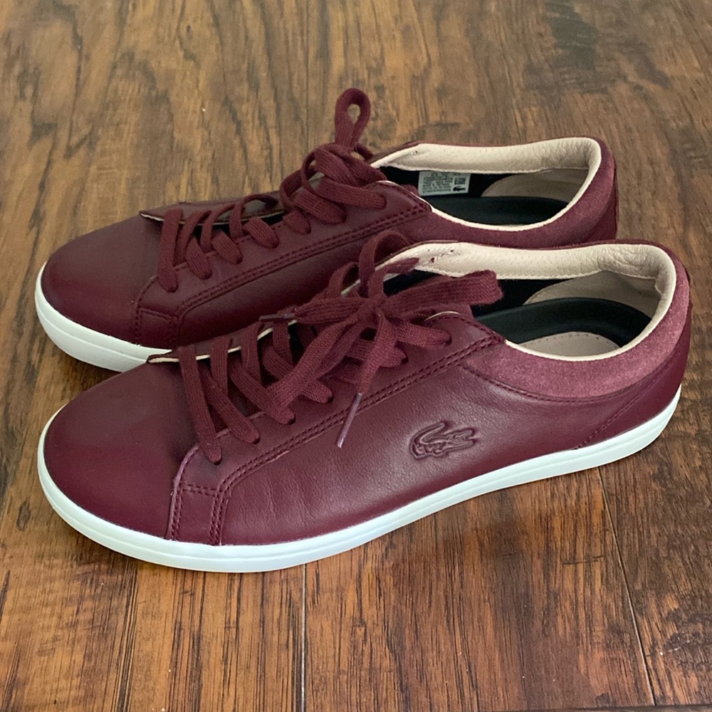 Burgundy Maroon sneakers